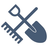 Shovel Paddle Rake